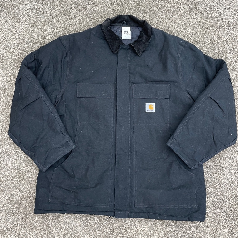 Carhartt Black Duck Chore Coat Jacket